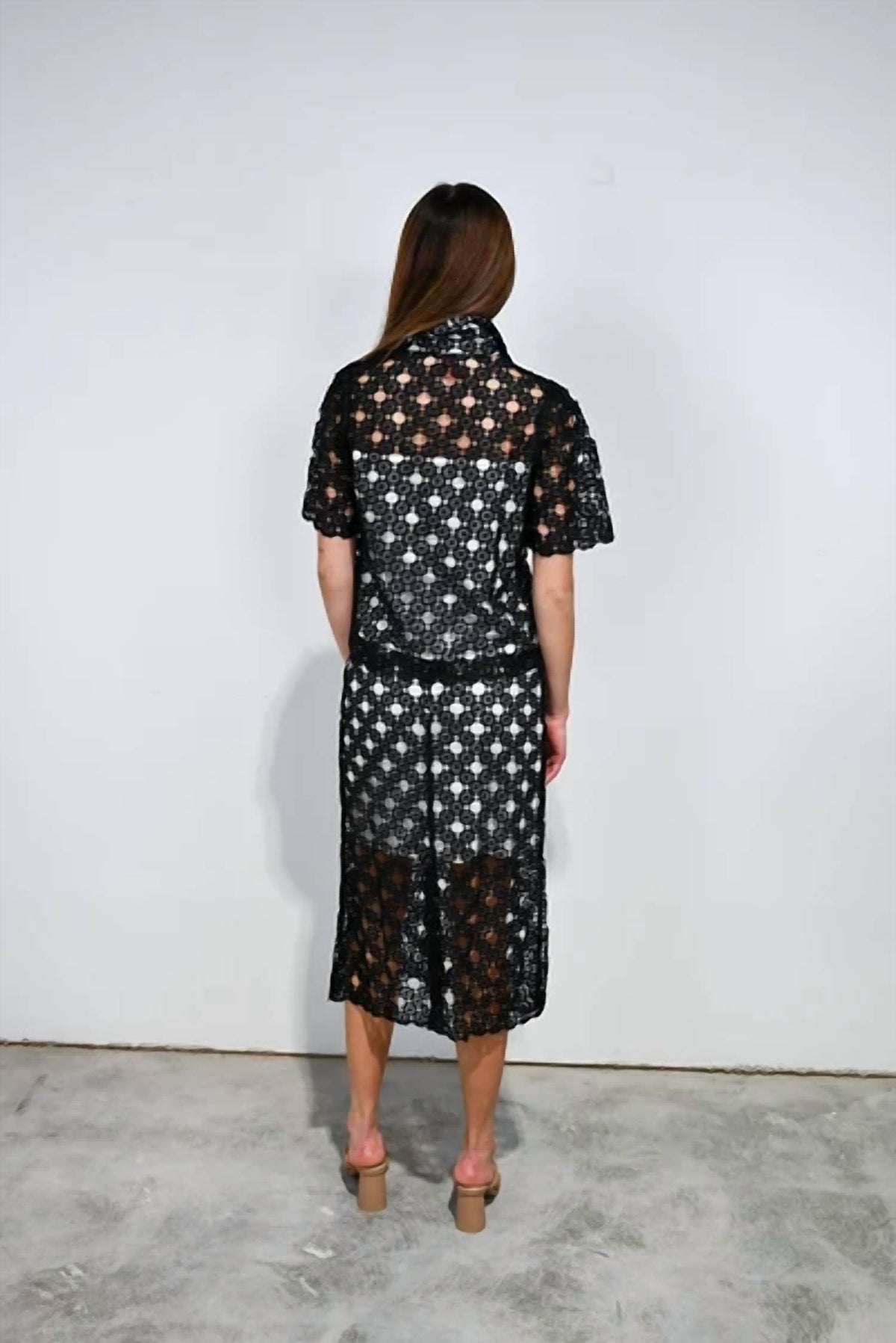 Never A Wallflower - Stacy Lace Top