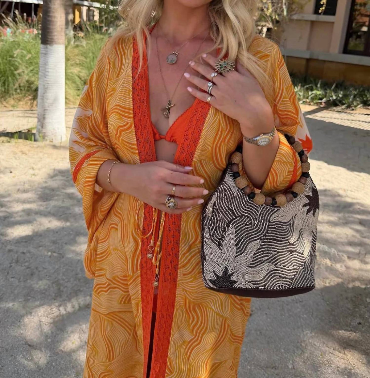Never Fully Dressed - Beaded Kimono