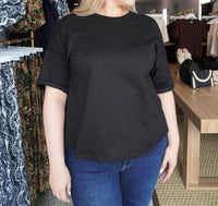 Never Fully Dressed - Bow Back T Shirt