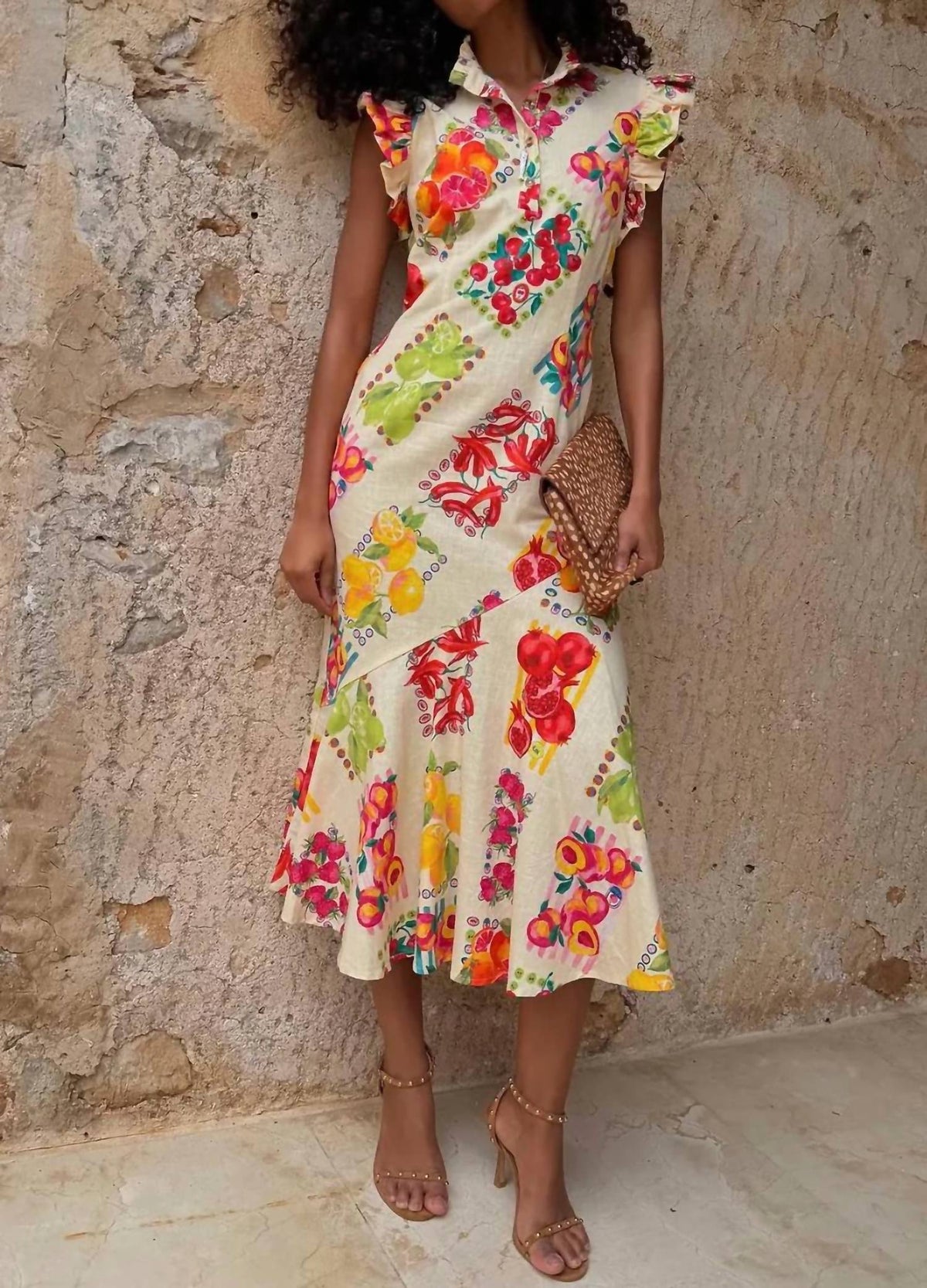 Never Fully Dressed - Fruit Stamps Remi Dress