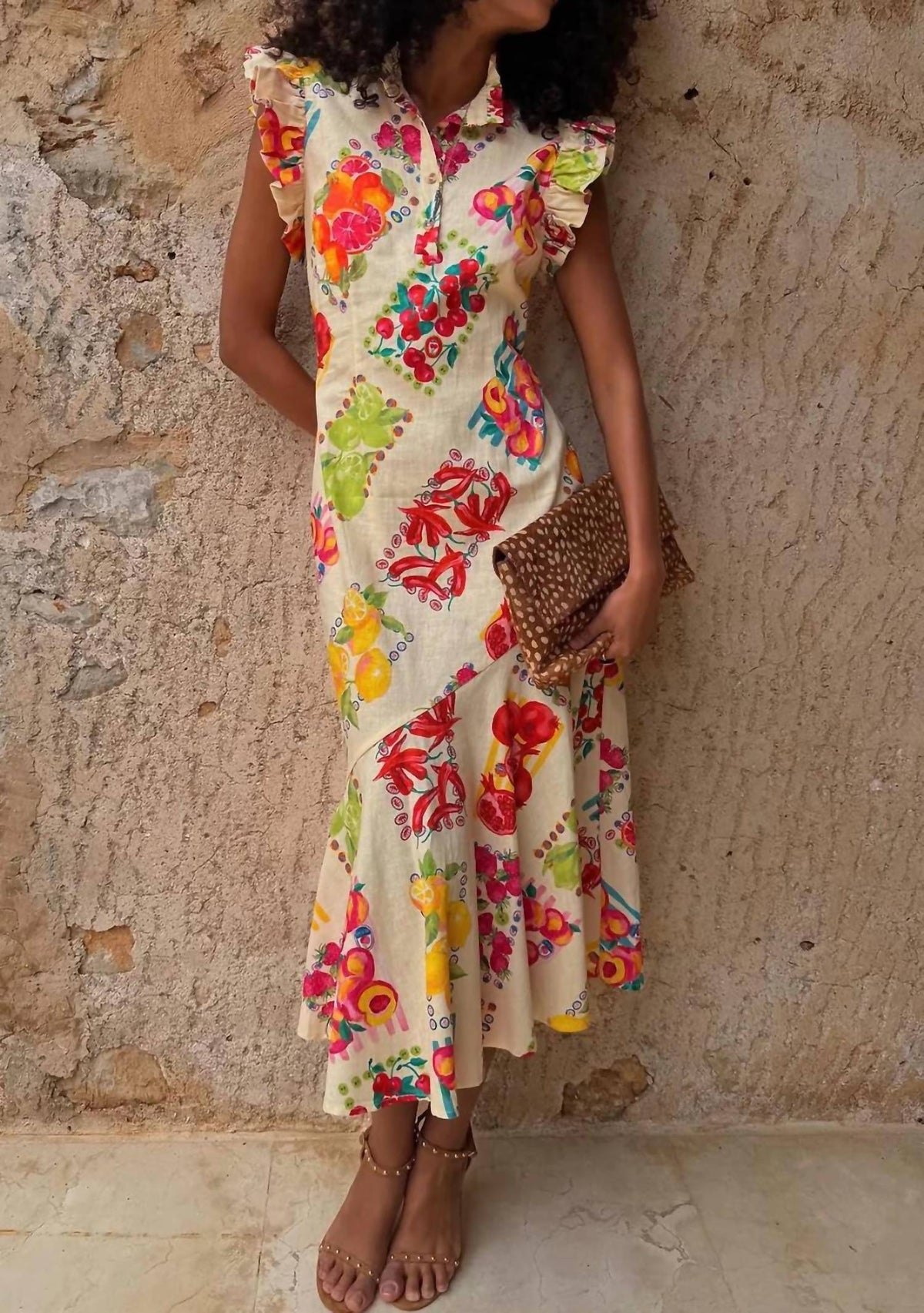 Never Fully Dressed - Fruit Stamps Remi Dress