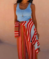 Never Fully Dressed - Studded Rib Tank Top