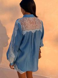 Never Fully Dressed - Women's Lace Marley Shirt