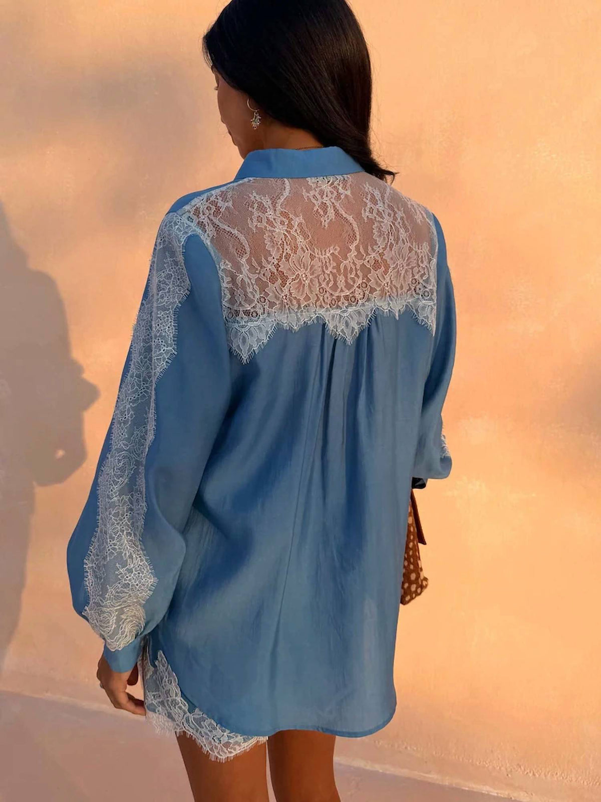 Never Fully Dressed - Women's Lace Marley Shirt