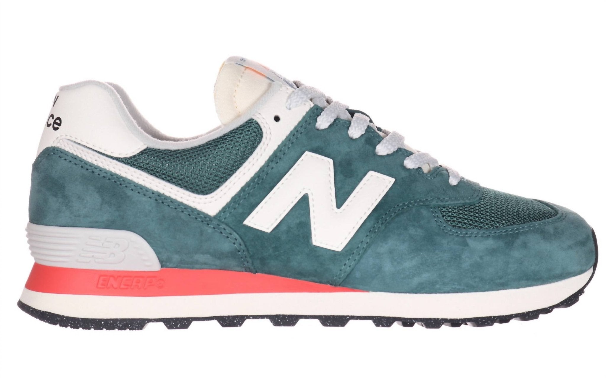 New Balance - 574 Classic Lifestyle Shoes - Unisex - green - leather - shoes