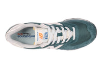 New Balance - 574 Classic Lifestyle Shoes - Unisex - green - leather - shoes