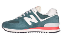 New Balance - 574 Classic Lifestyle Shoes - Unisex - green - leather - shoes