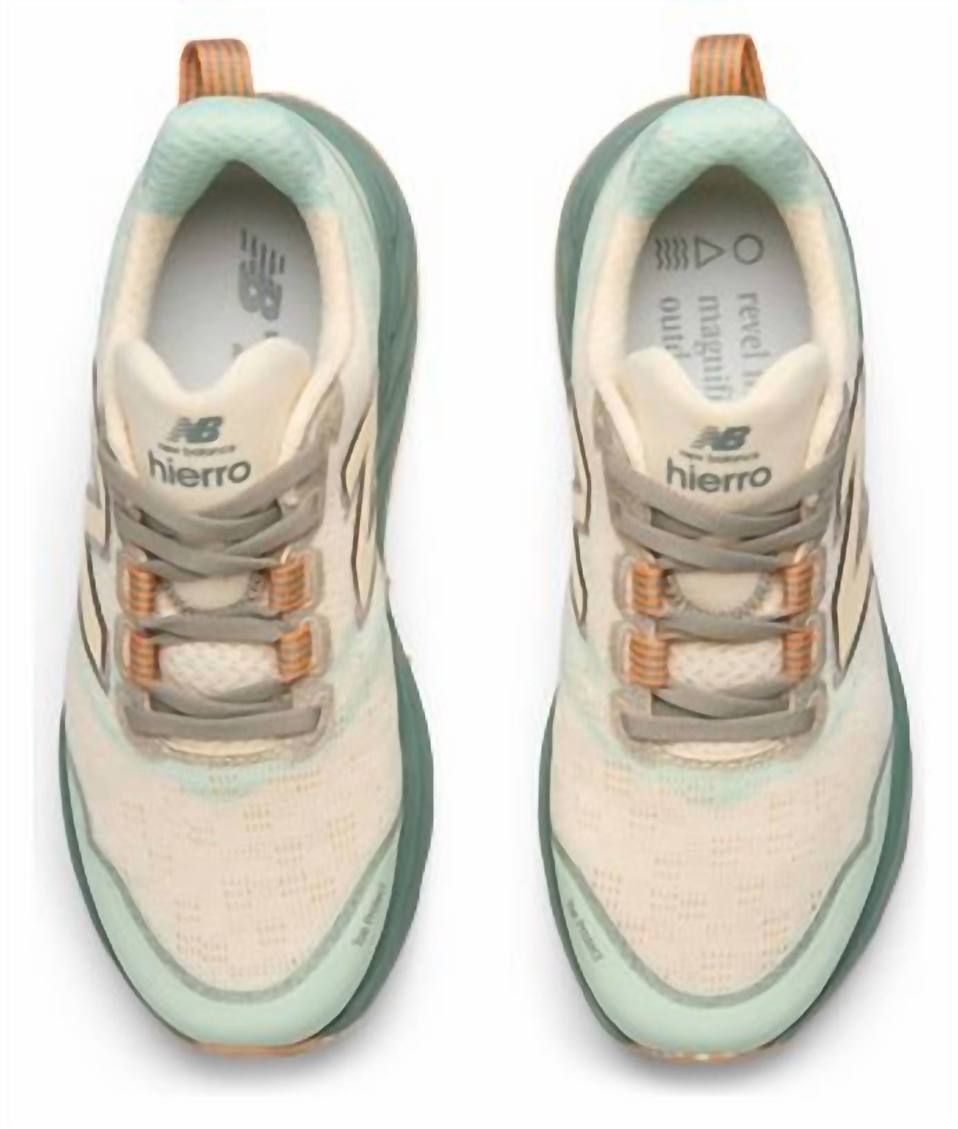 New Balance - Women's Hierro Trail Shoes - green - shoes - sneakers