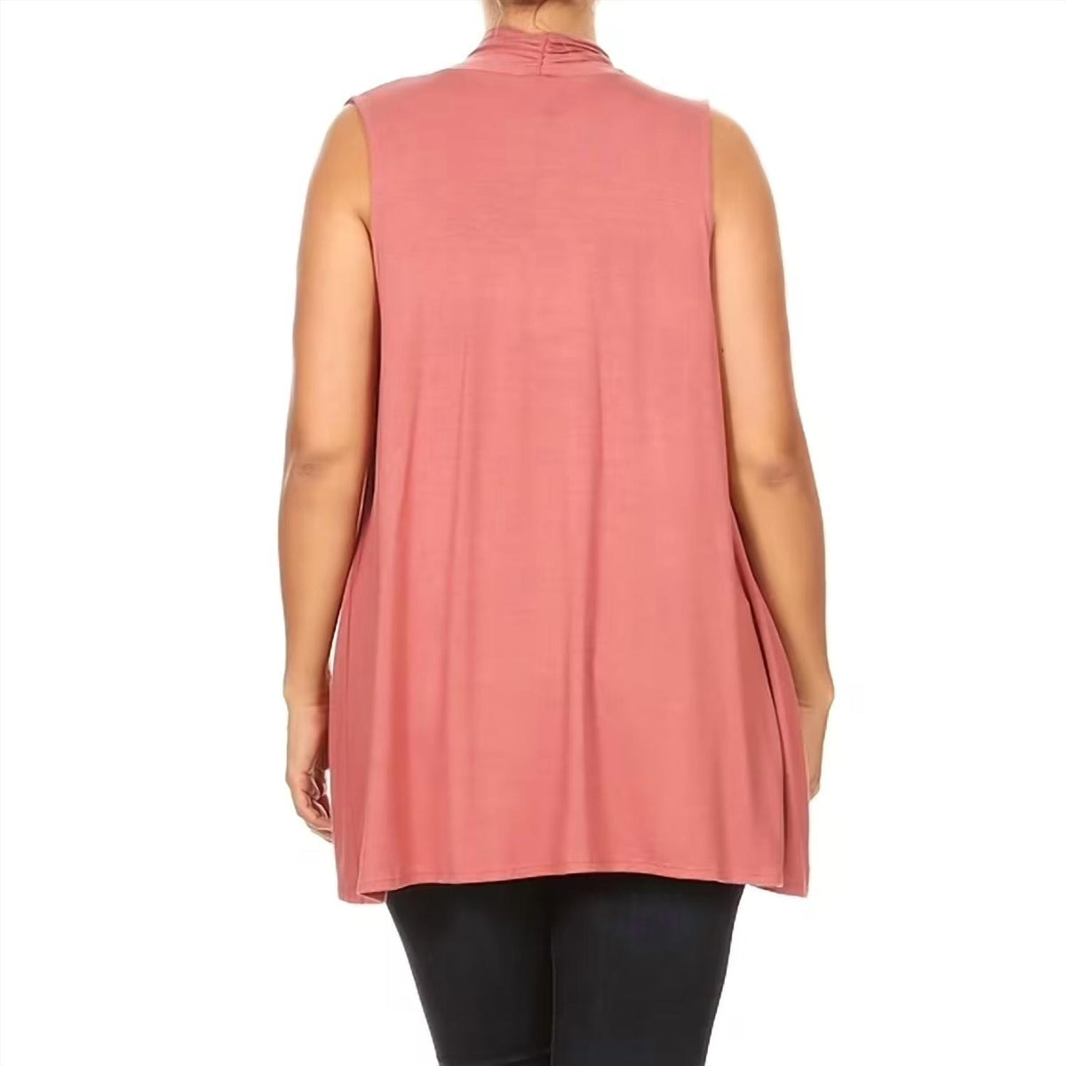 New Moa - Anywhere With You Open Front Vest