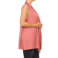 New Moa - Anywhere With You Open Front Vest