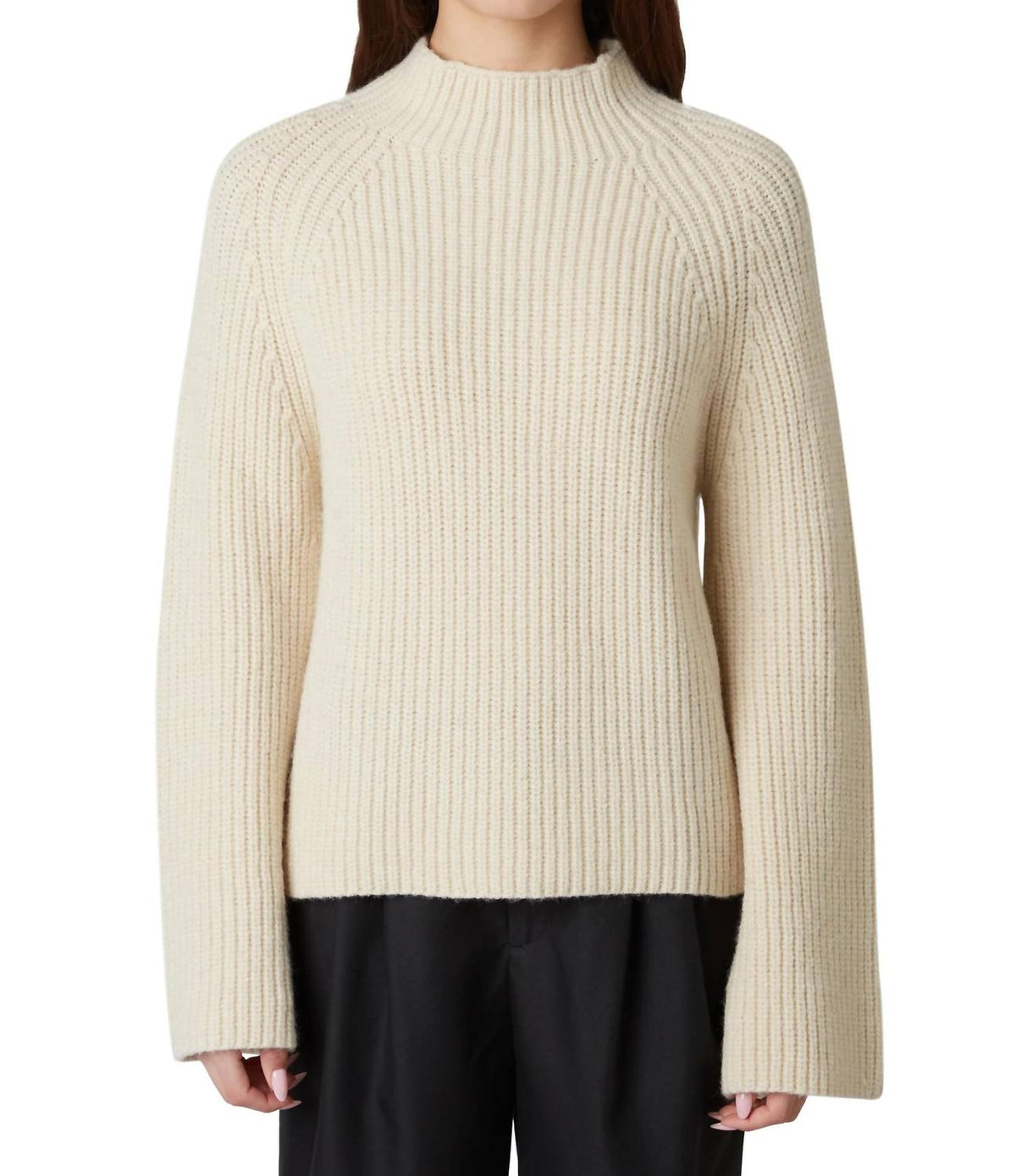 Nia - Aubrey Mock Neck Sweater