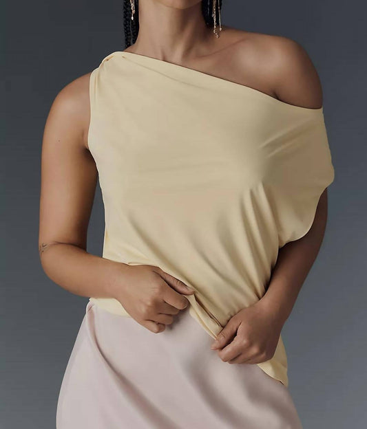 Nia - Fraise Off Shoulder Top - blouses - clothing - nylon - blend