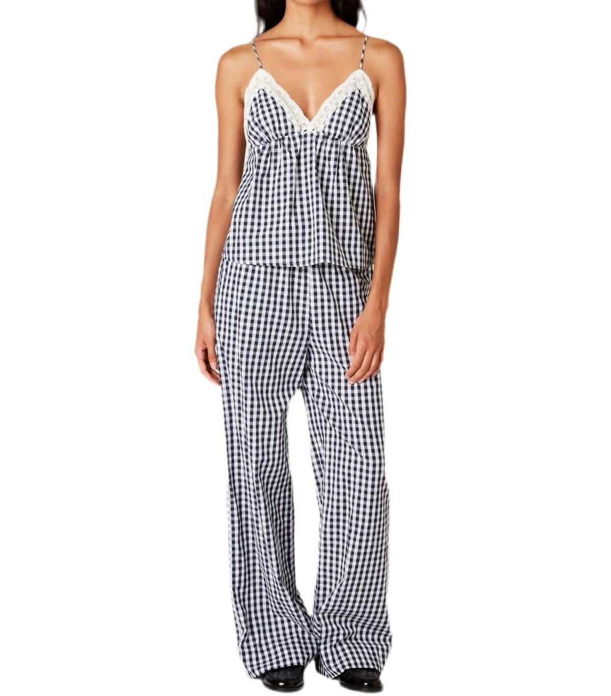 Nia - Khonny Gingham Pants