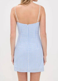 Nia - Serrano Gingham Check Mini Dress
