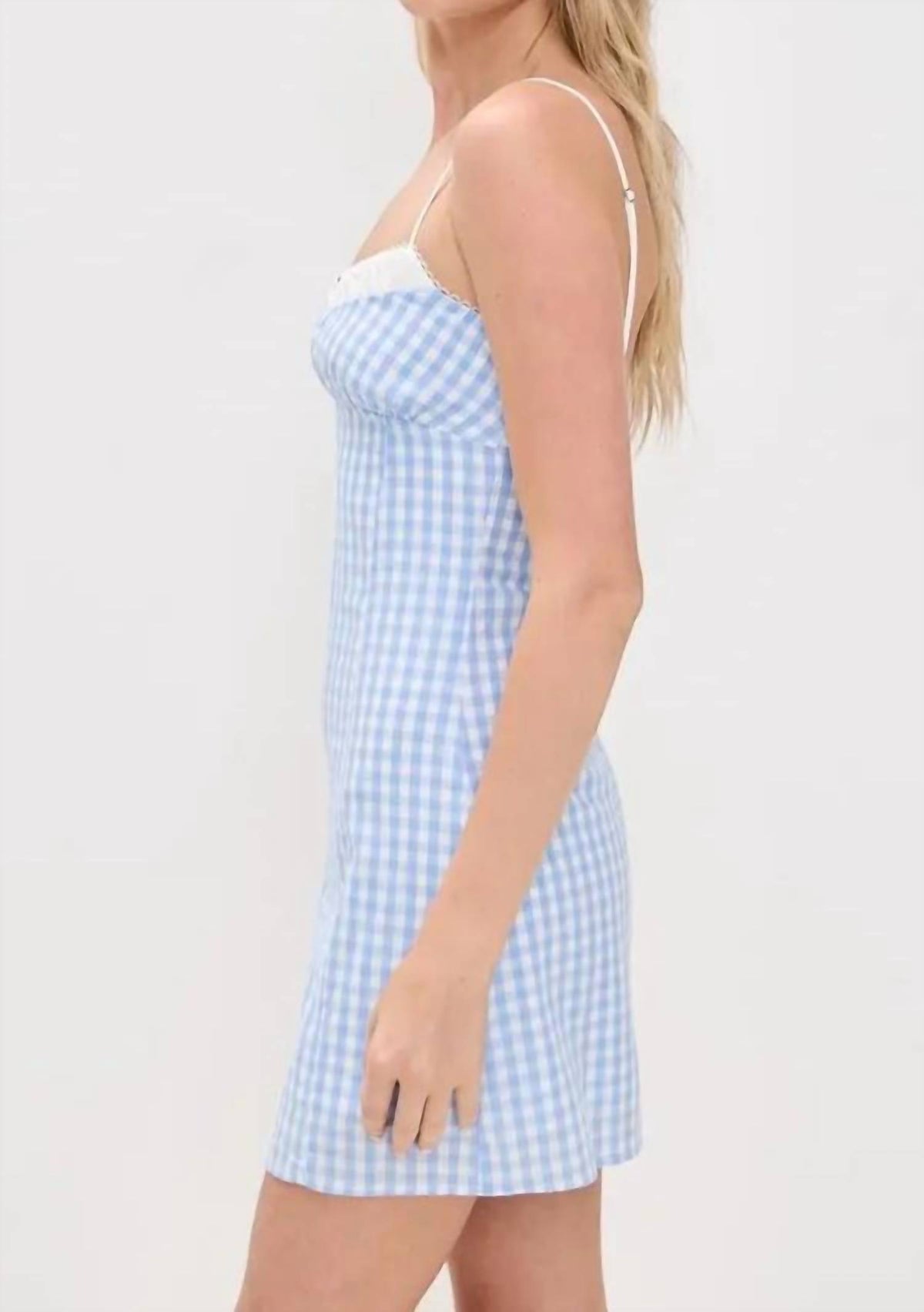 Nia - Serrano Gingham Check Mini Dress