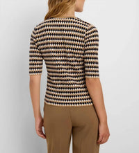 Nic + Zoe - Angled Jacquard Sweater