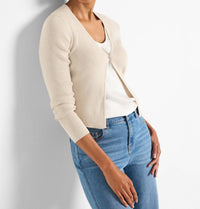 Nic + Zoe - Cool Nights Cardigan - beige - cardigans - clothing