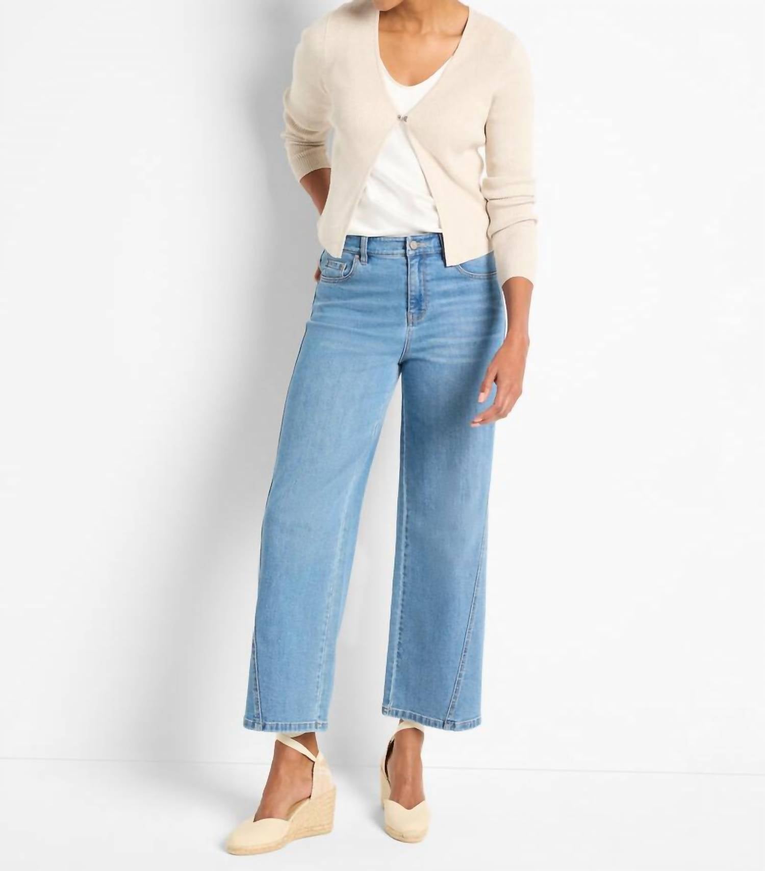 Nic + Zoe - Cool Nights Cardigan - beige - cardigans - clothing