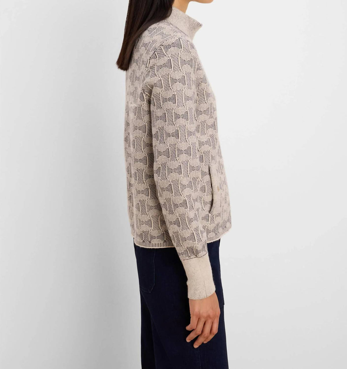 Nic + Zoe - Dapper Swirl Knit Jacket