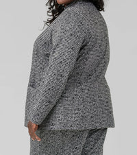Nic + Zoe - Etched Tweed Jacket - Plus