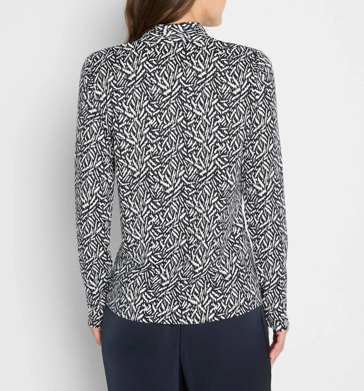 Nic + Zoe - Geo Toss Knit Top