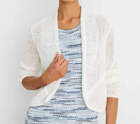 Nic + Zoe - Mesh Cocoon Cardigan