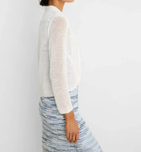 Nic + Zoe - Mesh Cocoon Cardigan