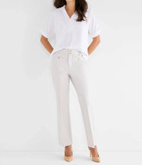 Nic + Zoe - Plaze Demi Boot Stretch Button Pant
