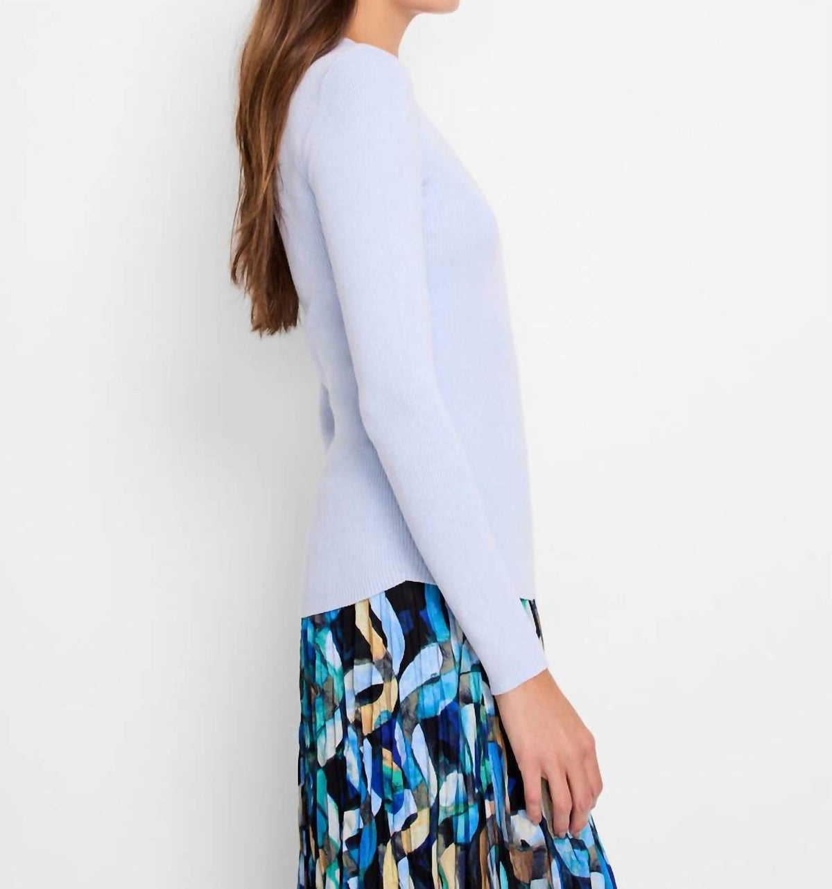 Nic + Zoe - Ribbed Sweater Tee