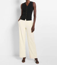 Nic + Zoe - Stretch Suiting Lenox Wide Pants - beige - clothing - pants