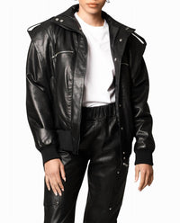 Nicole Miller - Leather Space Jacket