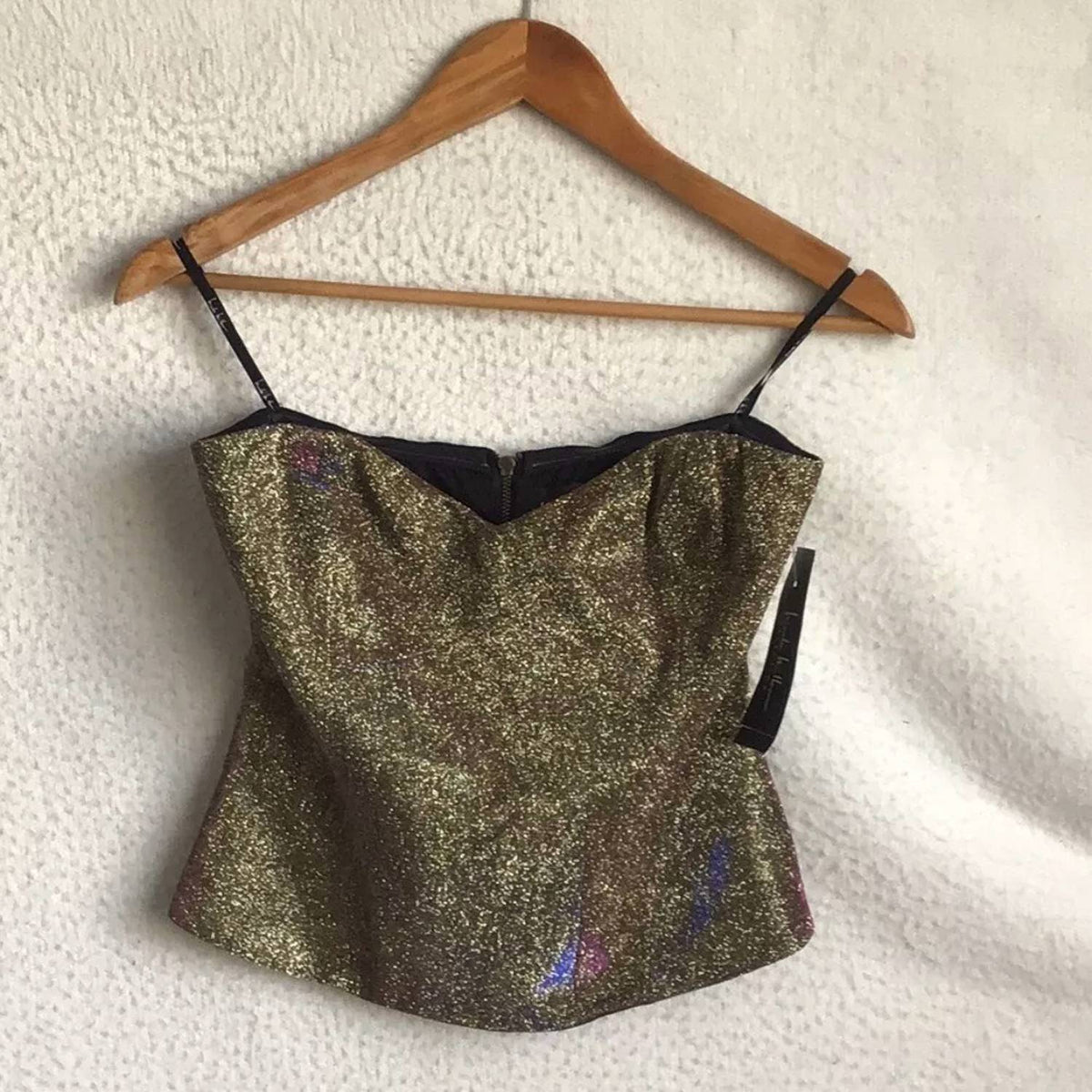 Nicole Miller - Sequin Bustier Top