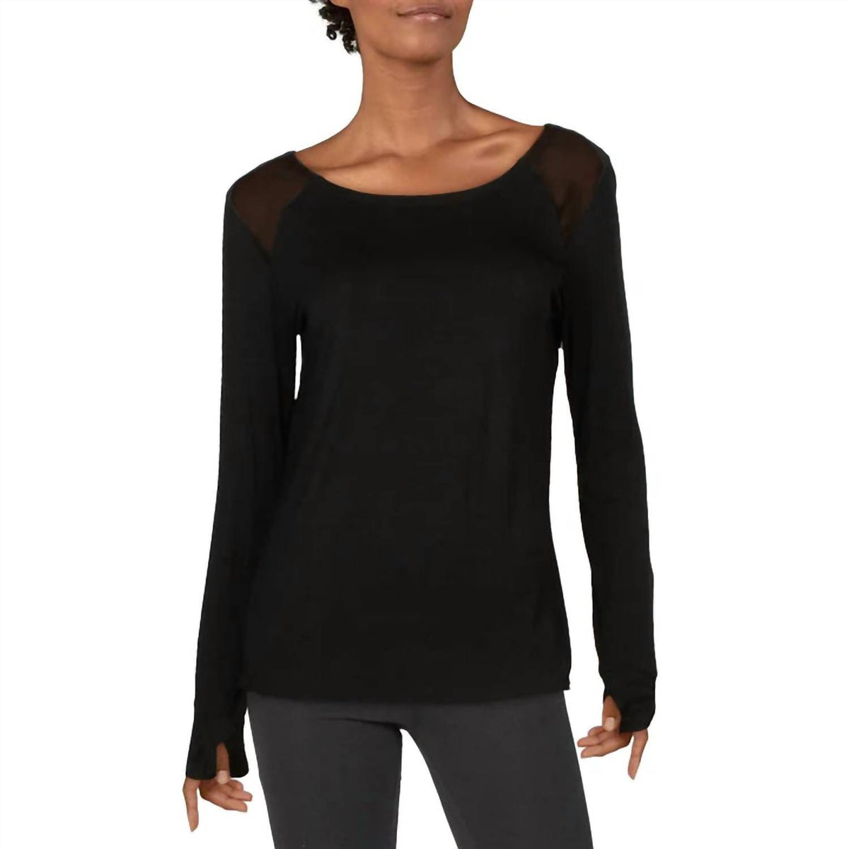 Nicole Miller - Sport Splitback Activewear Top