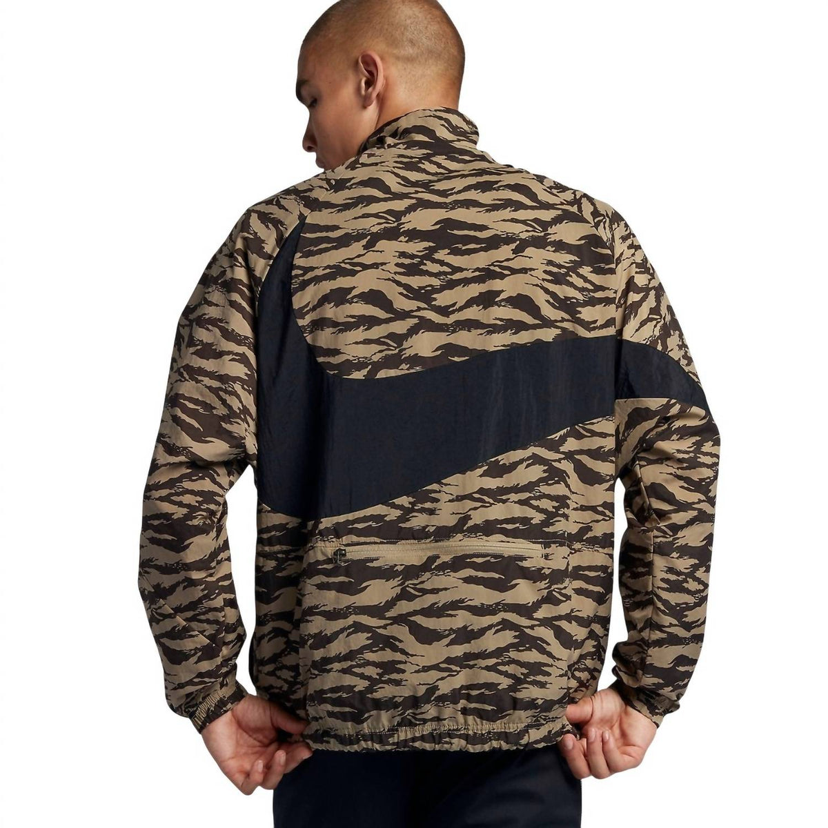 Nike - Men's Swoosh Half Zip Windrunner Jacket