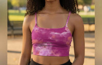 Nike - Tie-dye Crop Top