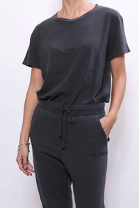 Nili Lotan - Brady Tee - black - clothing - shirts