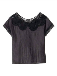 Nili Lotan - Caila Short Sleeve Top