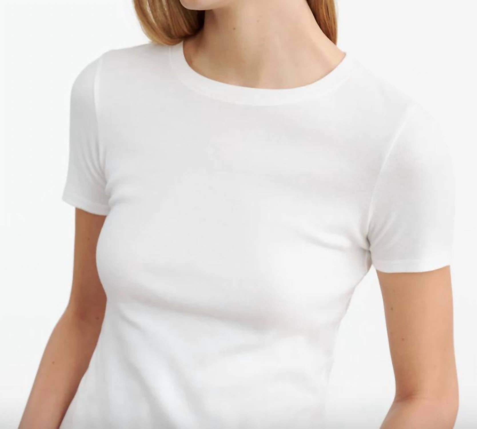 Nili Lotan - Elin Tee - blouses - clothing - cotton