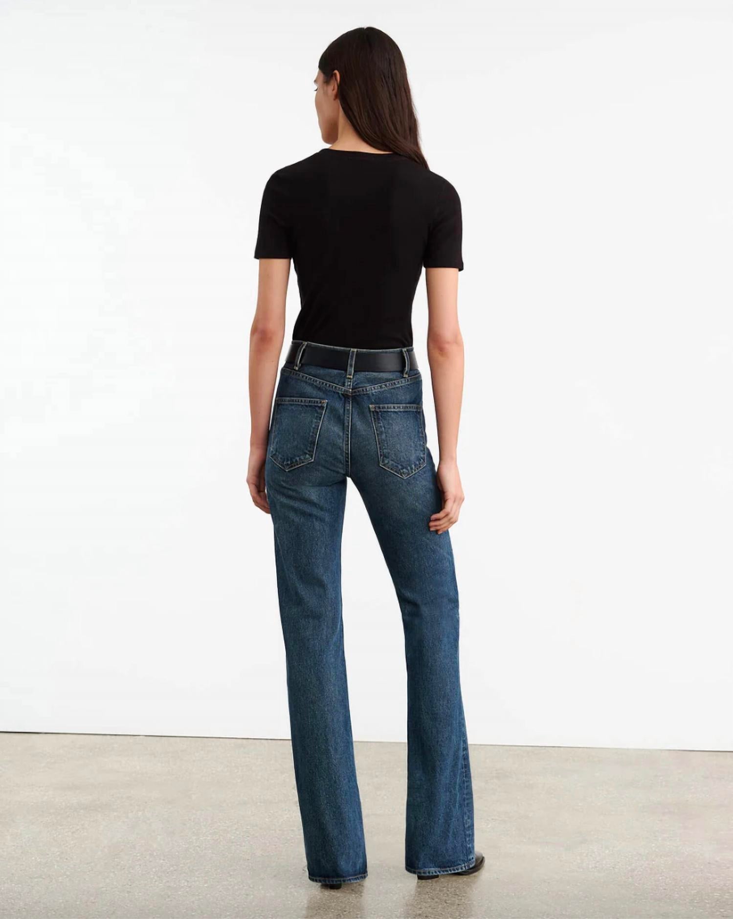 Nili Lotan - Elin Tee - black - blouses - clothing