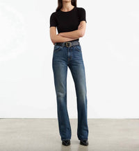Nili Lotan - Elin Tee - black - blouses - clothing