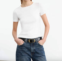 Nili Lotan - Elin Tee - blouses - clothing - cotton