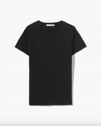 Nili Lotan - Elin Tee - black - blouses - clothing
