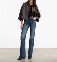 Nili Lotan - Elin Tee - black - blouses - clothing
