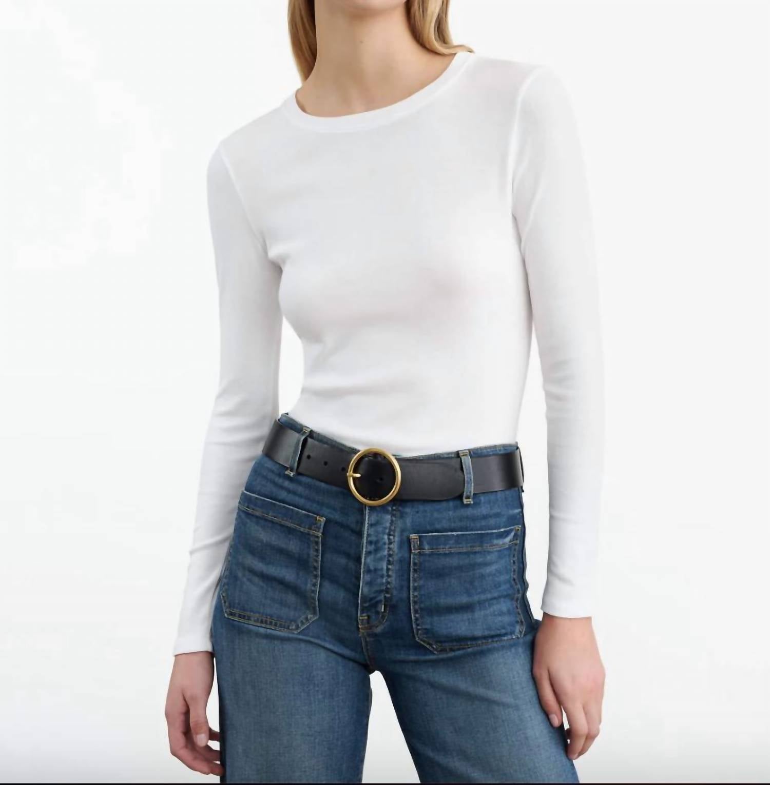Nili Lotan - Emelie Tee - blouses - clothing - cotton