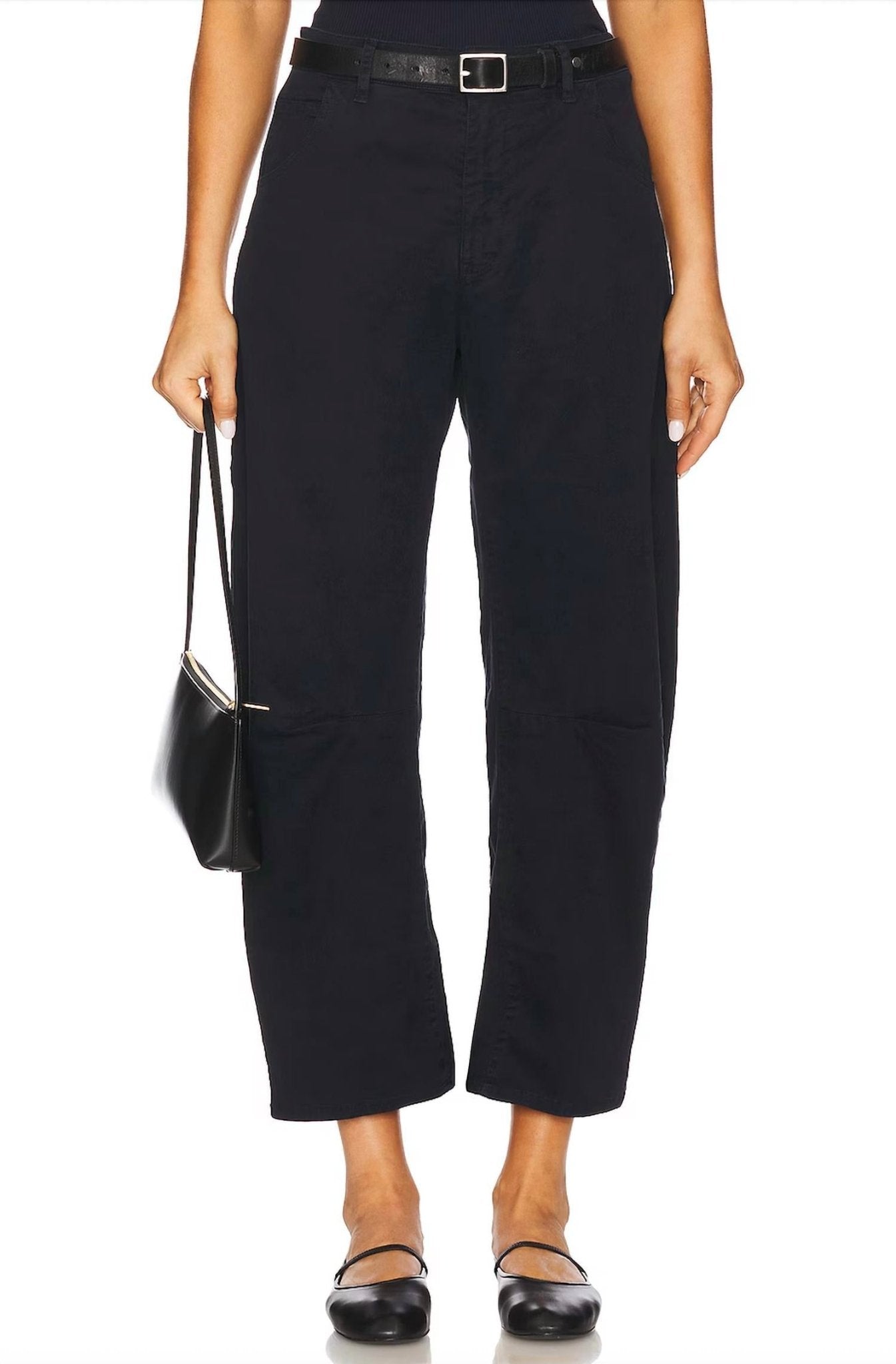 Nili Lotan - Emerson Pant - black - capris - clothing