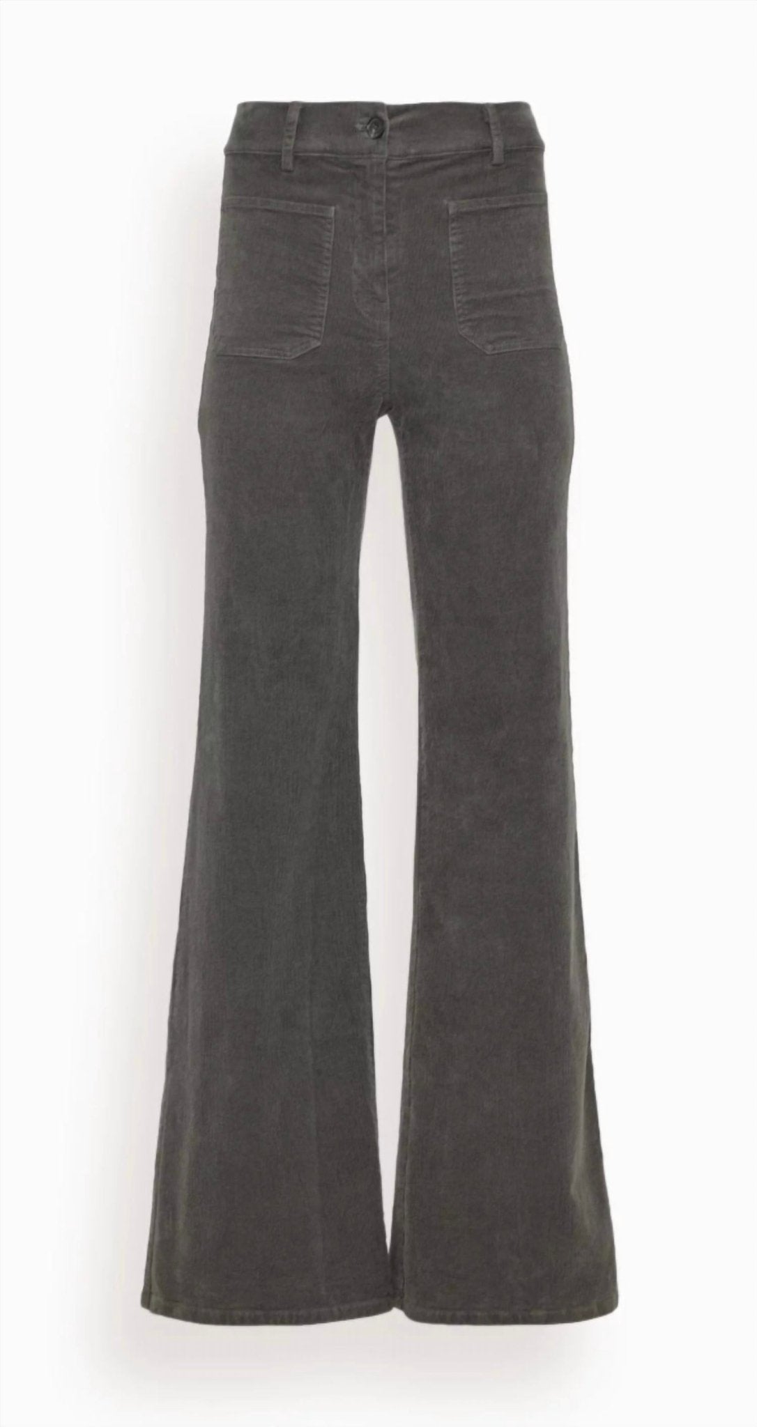 Nili Lotan - Florence Cord Pant - clothing - cotton - blend - grey