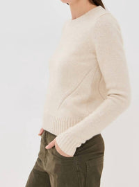 Nili Lotan - Gwendolyn Sweater - beige - blouses - clothing