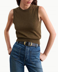 Nili Lotan - May Sweater Tank Top - brown - cashmere - blend - clothing