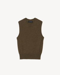 Nili Lotan - May Sweater Tank Top - brown - cashmere - blend - clothing