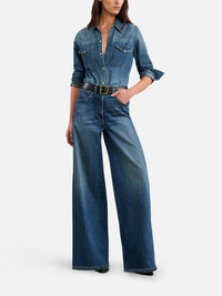 Nili Lotan - Rolland Jean - blue - clothing - cotton - blend